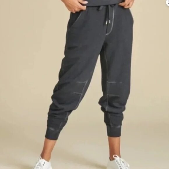 Veronica Beard Pants - VERONICA BEARD PRESLEE SWEATPANT JOGGER 100% PIMA COTTON in CHARCOAL - EUC -  L